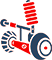 Suspension d'essieu/Guidage des roues/Roues